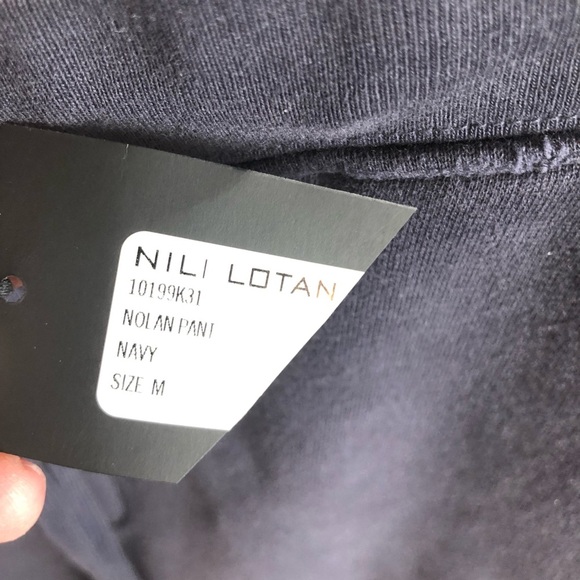 NWT NILI LOTAN Nolan Jogger Pants 100% Cotton - Picture 5 of 10